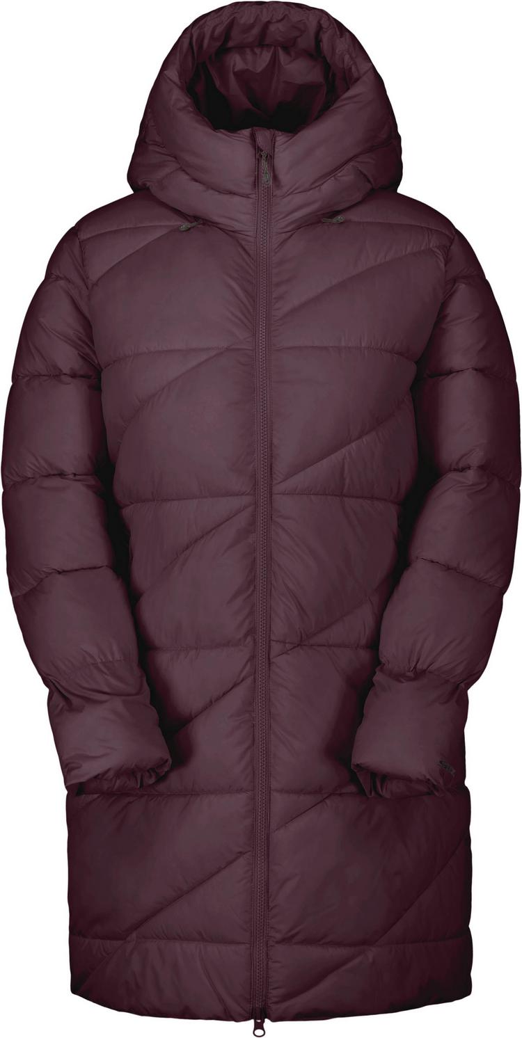 SCOTT SCOTT Insuloft Warm Steppmantel Damen - cocoa red - 0 | SportScheck