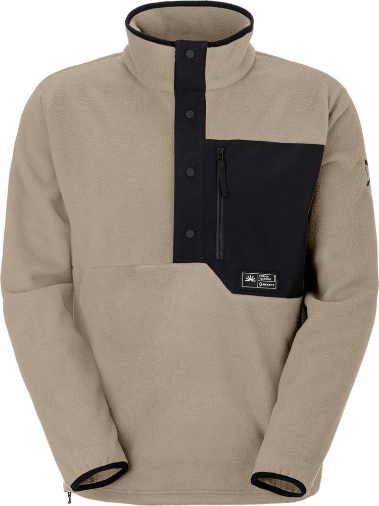 SCOTT SCOTT Fleeceshirt Herren - portobello beige - 0 | SportScheck