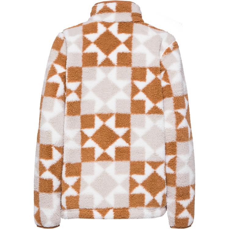 Columbia Columbia West Bend II Fleecejacke Damen - camel brown-cozy quilt - 0 | SportScheck