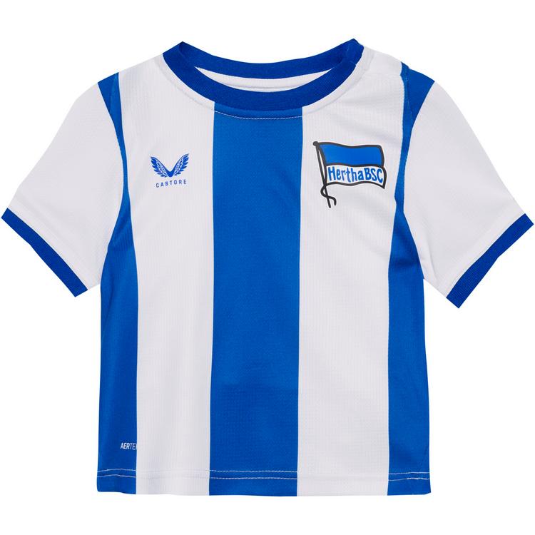 Castore Castore HERTHA BSC HOME BABY KIT Teamtrikot Kinder - castore white-blue lolite hertha bsc - 0 | SportScheck