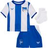 Castore HERTHA BSC HOME BABY KIT Teamtrikot Kinder - castore white-blue lolite hertha bsc