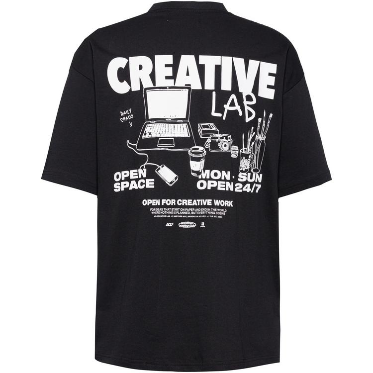 Another Cotton Lab Another Cotton Lab Creative Lab T-Shirt - black - 0 | SportScheck
