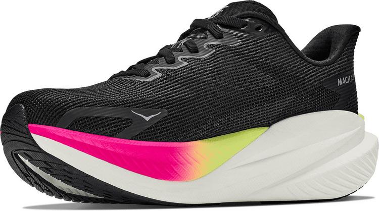 HOKA HOKA MACH X 3 Laufschuhe Damen - black-neon nebula - 3 | SportScheck