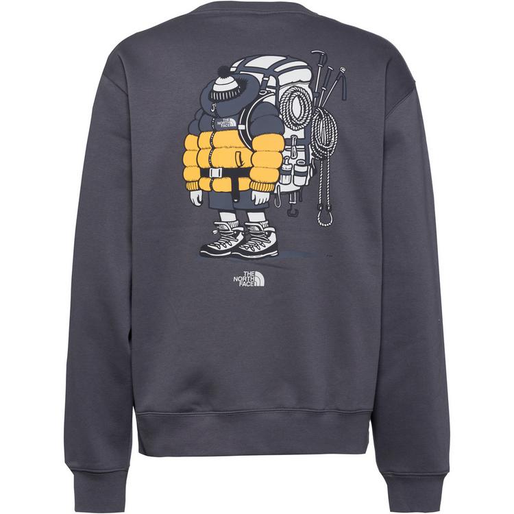 The North Face The North Face Gear Up Get Out Sweatshirt Herren - anthracite grey - 0 | SportScheck