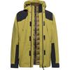 8848 Outdoor Doppeljacke Herren - green-black