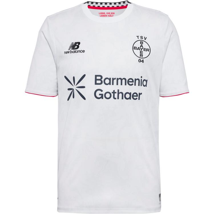 NEW BALANCE NEW BALANCE Bayer 04 Leverkusen 26-27 3rd Teamtrikot Herren - wei&szlig; - 0 | SportScheck