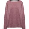 McKinley Hunu II Funktionsshirt Damen - melange-red wine