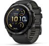 Garmin Fenix 9 Pro 51MM DLC Titan Sportuhr - schwarz-kieselgrau
