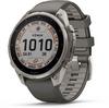 Garmin Fenix 9 Pro 47MM Solar Titan Sportuhr - kieselgrau-silbergrau