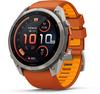 Garmin Fenix 9 Pro 51MM Titan Sportuhr - autumn orange-spark orange