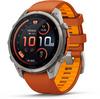 Garmin Fenix 9 Pro 47MM Titan Sportuhr - orange-spark orange