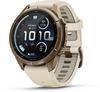 Garmin Fenix 9 Pro 43MM Titan Sportuhr - creme-french gray