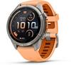Garmin Fenix 9 Pro 43MM Titan Sportuhr - pink-autumn orange