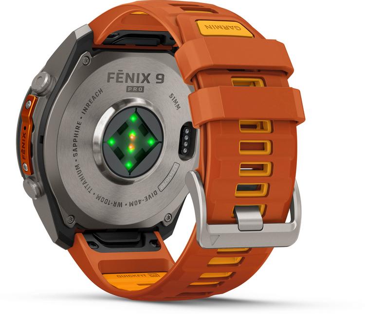 Garmin Garmin Fenix 9 Pro 51MM Titan Sportuhr - autumn orange-spark orange - 0 | SportScheck
