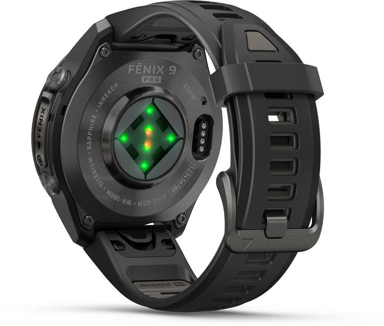 Garmin Garmin Fenix 9 Pro 43MM DLC Titan Sportuhr - schwarz-kieselgrau - 0 | SportScheck