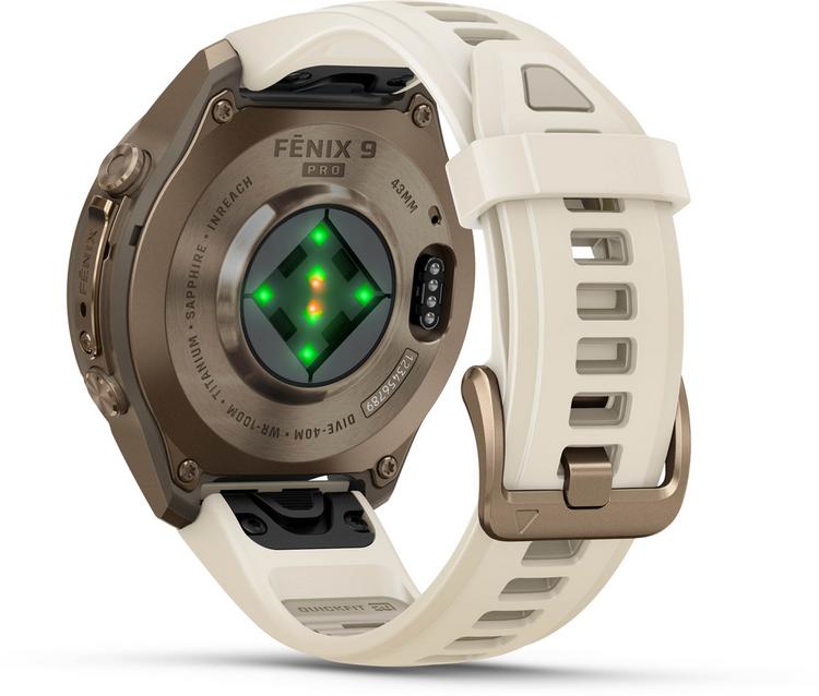 Garmin Garmin Fenix 9 Pro 43MM Titan Sportuhr - creme-french gray - 0 | SportScheck