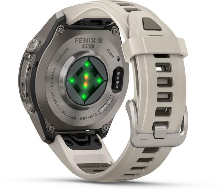 Garmin Garmin Fenix 9 Pro 43MM Titan Sportuhr - nebelgrau-dunkler sandstein - 0 | SportScheck
