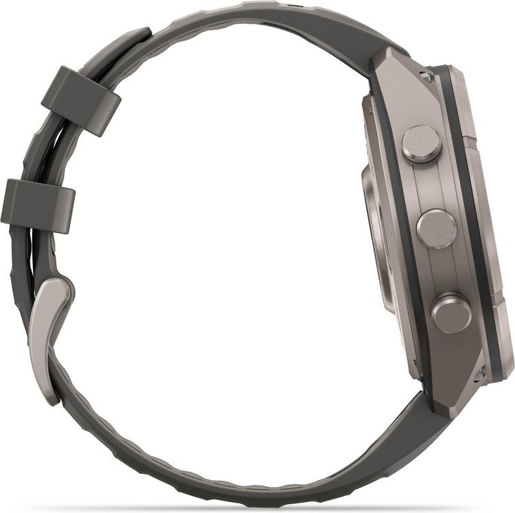 Garmin Garmin Fenix 9 Pro 47MM Solar Titan Sportuhr - kieselgrau-silbergrau - 0 | SportScheck