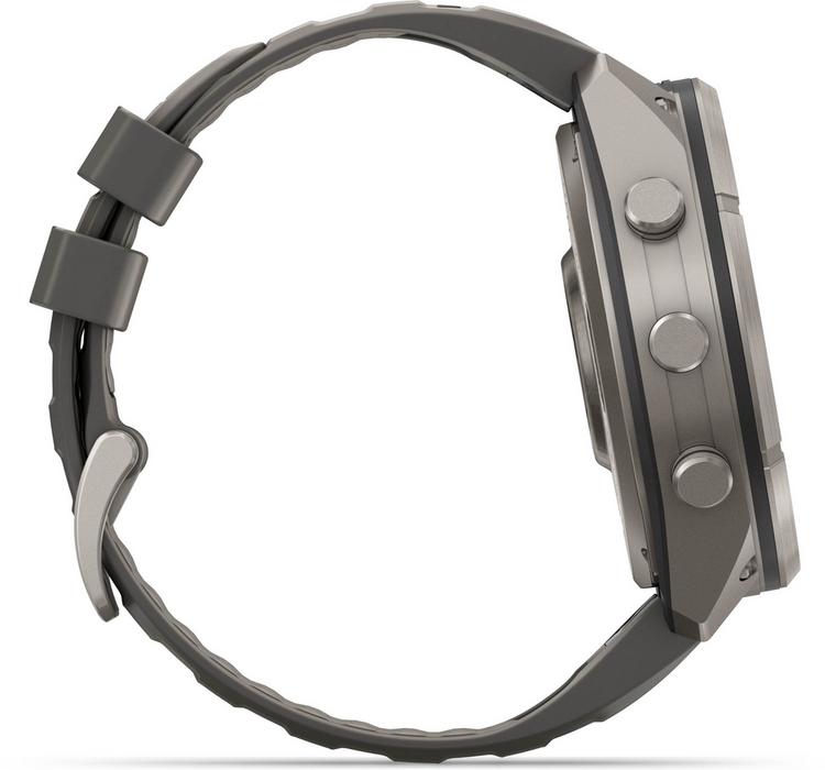 Garmin Garmin Fenix 9 Pro 51MM Solar Titan Sportuhr - kieselgrau-silbergrau - 0 | SportScheck
