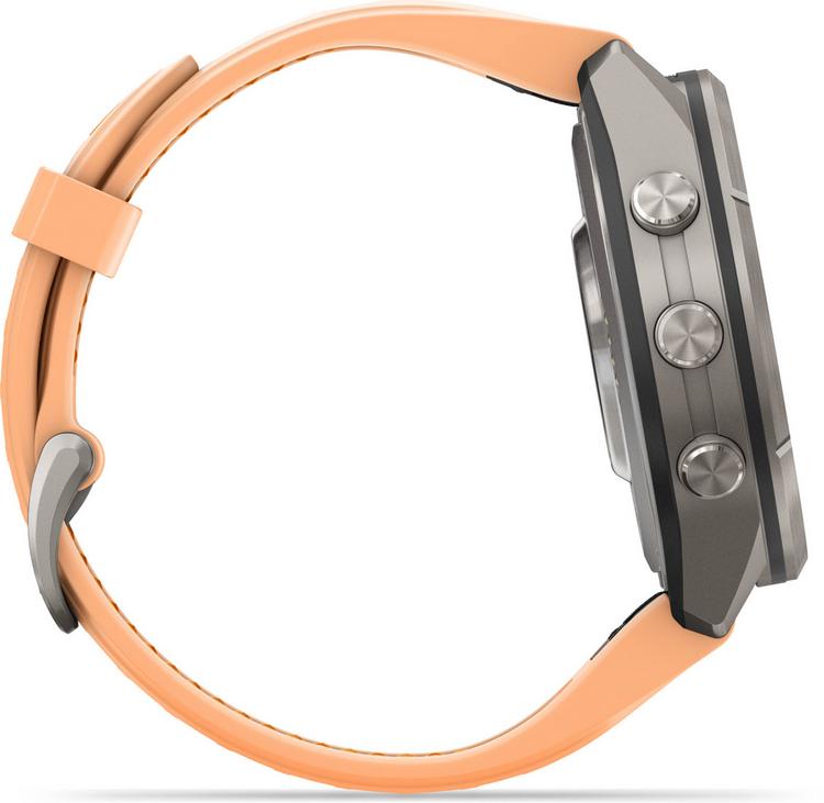 Garmin Garmin Fenix 9 Pro 43MM Titan Sportuhr - pink-autumn orange - 0 | SportScheck