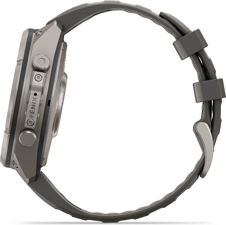 Garmin Garmin Fenix 9 Pro 47MM Solar Titan Sportuhr - kieselgrau-silbergrau - 1 | SportScheck
