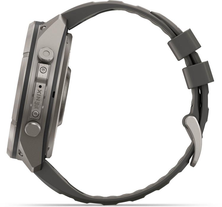 Garmin Garmin Fenix 9 Pro 51MM Solar Titan Sportuhr - kieselgrau-silbergrau - 1 | SportScheck
