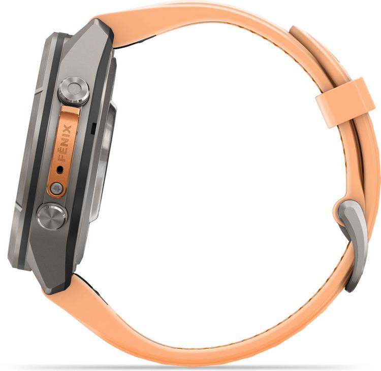 Garmin Garmin Fenix 9 Pro 43MM Titan Sportuhr - pink-autumn orange - 1 | SportScheck