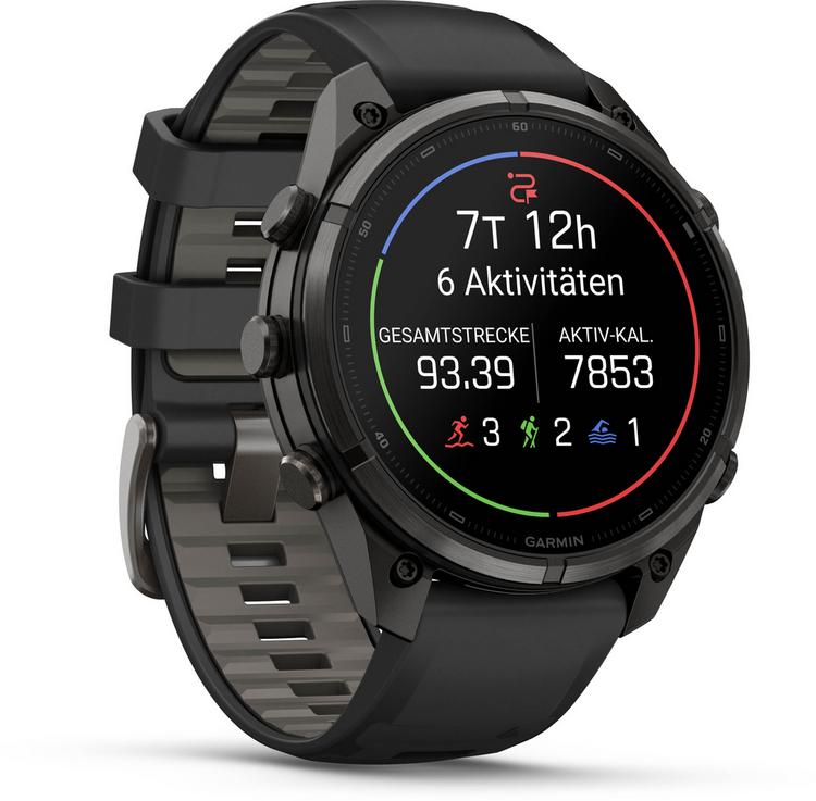 Garmin Garmin Fenix 9 Pro 47MM DLC Titan Sportuhr - schwarz-kieselgrau - 2 | SportScheck