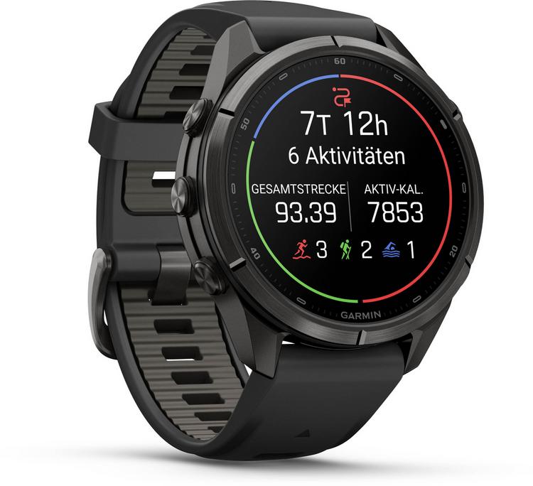 Garmin Garmin Fenix 9 Pro 43MM DLC Titan Sportuhr - schwarz-kieselgrau - 2 | SportScheck