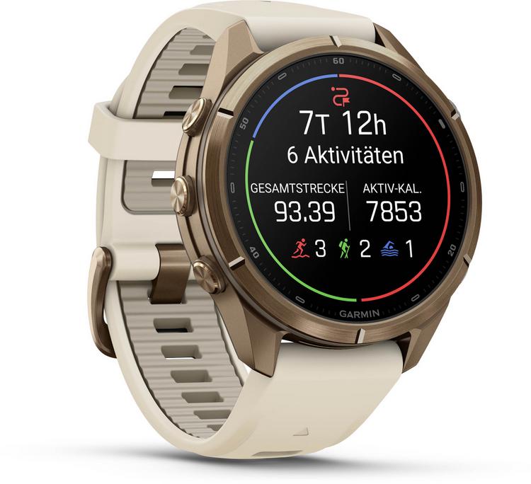 Garmin Garmin Fenix 9 Pro 43MM Titan Sportuhr - creme-french gray - 2 | SportScheck