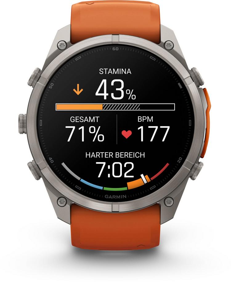 Garmin Garmin Fenix 9 Pro 51MM Titan Sportuhr - autumn orange-spark orange - 3 | SportScheck