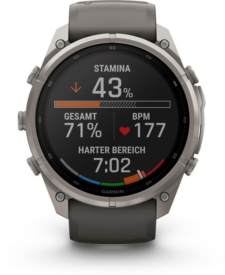 Garmin Garmin Fenix 9 Pro 51MM Solar Titan Sportuhr - kieselgrau-silbergrau - 3 | SportScheck