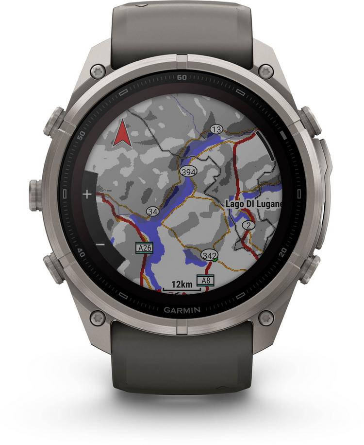 Garmin Garmin Fenix 9 Pro 51MM Solar Titan Sportuhr - kieselgrau-silbergrau - 4 | SportScheck