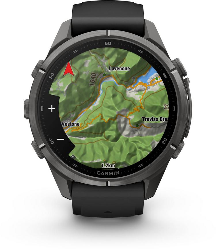 Garmin Garmin Fenix 9 Pro 43MM DLC Titan Sportuhr - schwarz-kieselgrau - 4 | SportScheck