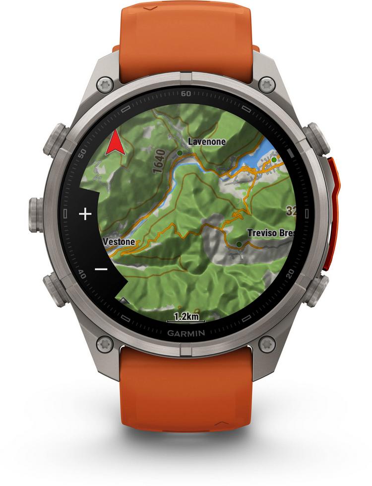 Garmin Garmin Fenix 9 Pro 47MM Titan Sportuhr - orange-spark orange - 4 | SportScheck