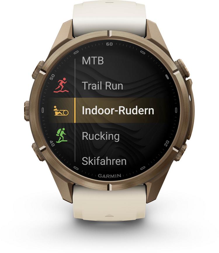 Garmin Garmin Fenix 9 Pro 43MM Titan Sportuhr - creme-french gray - 4 | SportScheck