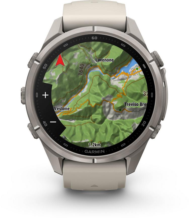 Garmin Garmin Fenix 9 Pro 43MM Titan Sportuhr - nebelgrau-dunkler sandstein - 4 | SportScheck