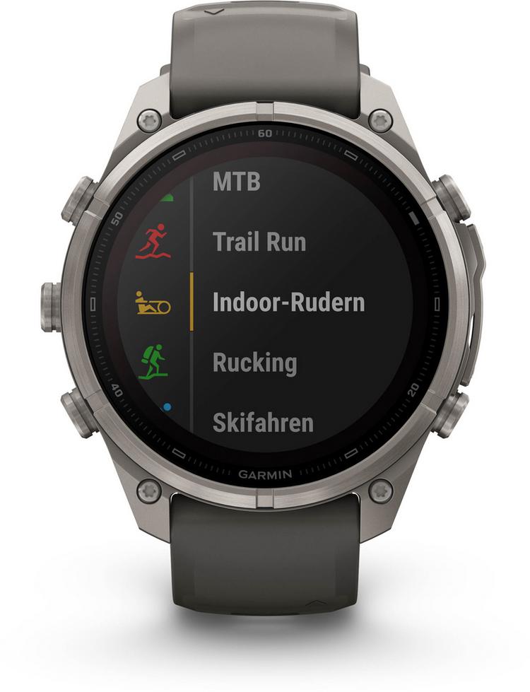 Garmin Garmin Fenix 9 Pro 47MM Solar Titan Sportuhr - kieselgrau-silbergrau - 5 | SportScheck