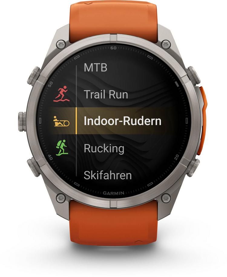 Garmin Garmin Fenix 9 Pro 51MM Titan Sportuhr - autumn orange-spark orange - 5 | SportScheck