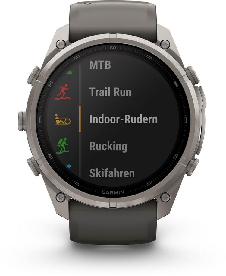Garmin Garmin Fenix 9 Pro 51MM Solar Titan Sportuhr - kieselgrau-silbergrau - 5 | SportScheck