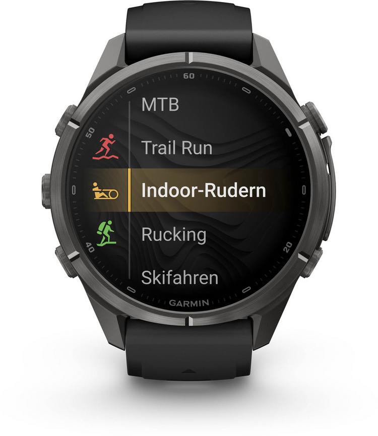 Garmin Garmin Fenix 9 Pro 43MM DLC Titan Sportuhr - schwarz-kieselgrau - 5 | SportScheck