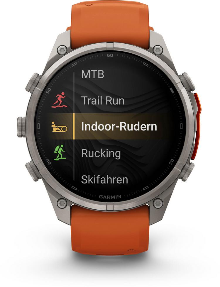 Garmin Garmin Fenix 9 Pro 47MM Titan Sportuhr - orange-spark orange - 5 | SportScheck