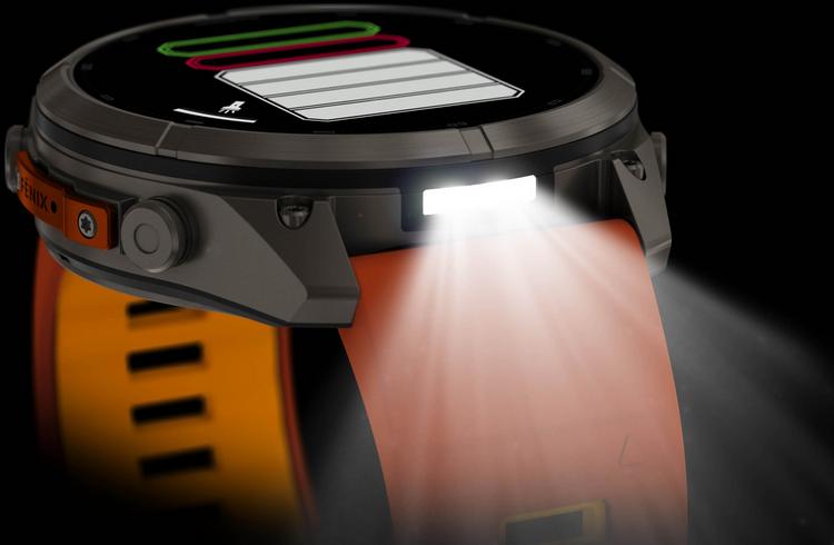Garmin Garmin Fenix 9 Pro 51MM Titan Sportuhr - autumn orange-spark orange - 6 | SportScheck