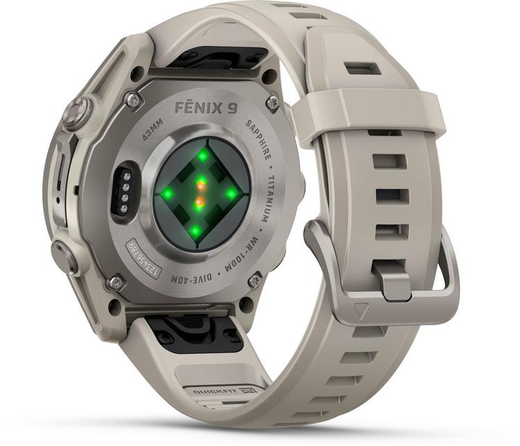 Garmin Garmin Fenix 9 43 mm Sportuhr - nebelgrau-titan - 0 | SportScheck
