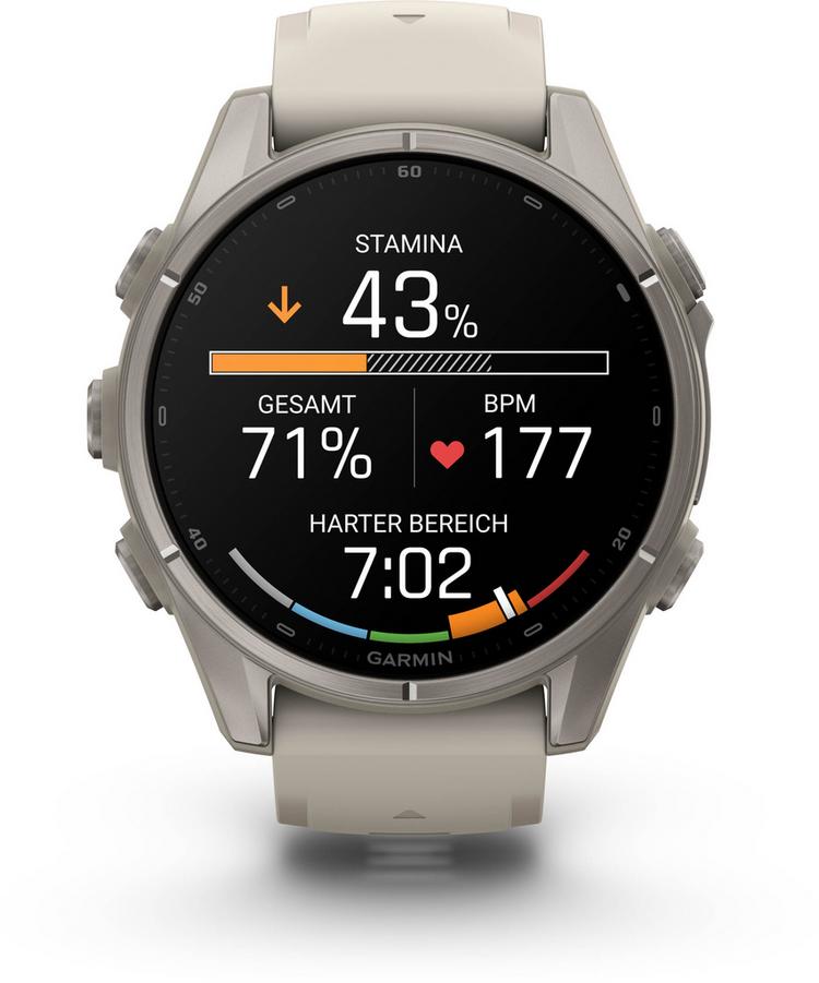 Garmin Garmin Fenix 9 43 mm Sportuhr - nebelgrau-titan - 3 | SportScheck