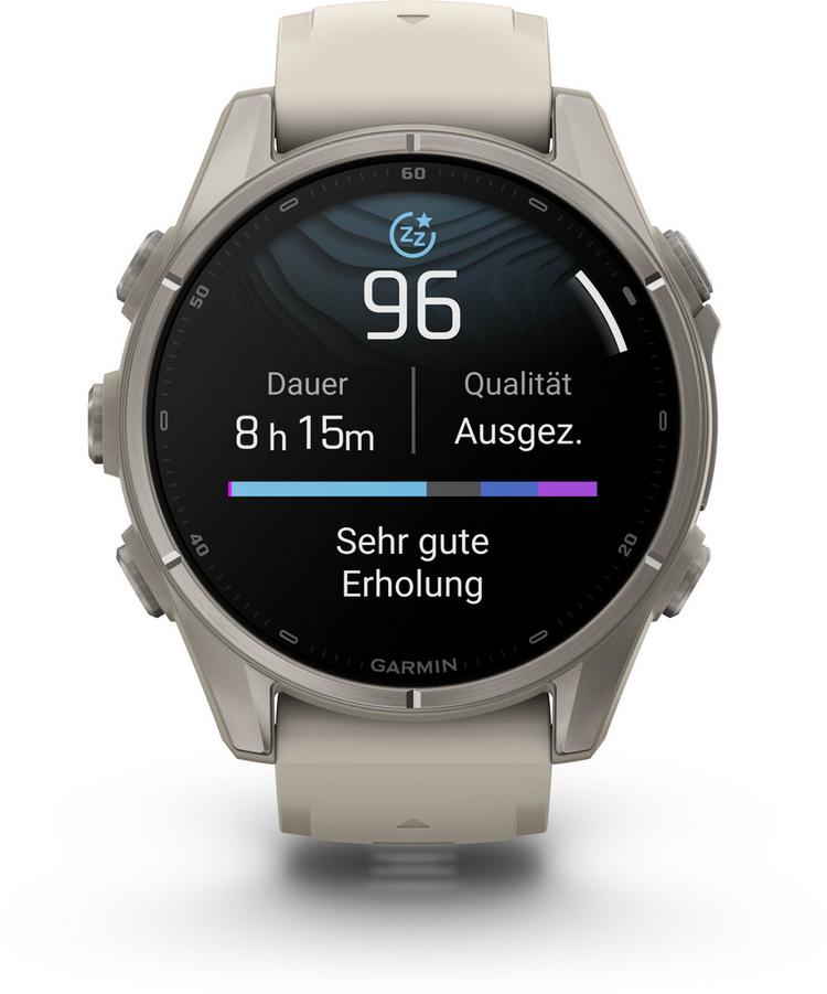 Garmin Garmin Fenix 9 43 mm Sportuhr - nebelgrau-titan - 5 | SportScheck