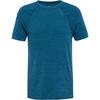 Odlo ESSENTIAL SEAMLESS Funktionsshirt Herren - reflecting pond melange