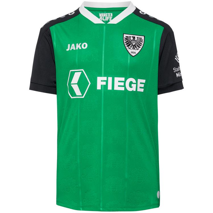 JAKO JAKO Preu&szlig;en M&uuml;nster 26-27 Home Teamtrikot Kinder - sportgr&uuml;n - 0 | SportScheck