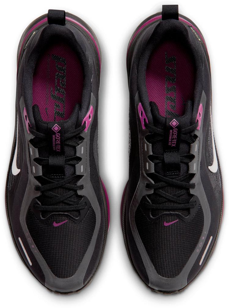 Nike Nike AIR ZOOM PEGASUS 42 GORE-TEX Laufschuhe Damen - black-metallic silver-true berry - 0 | SportScheck