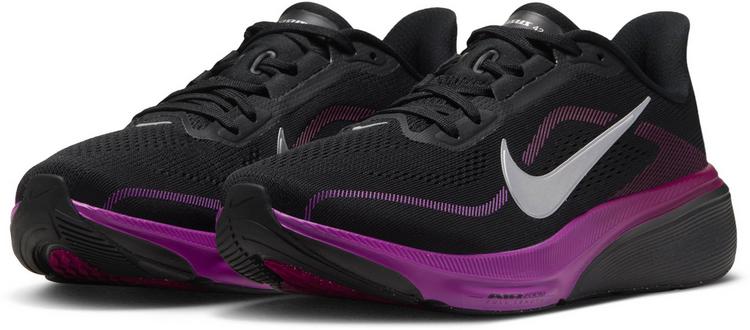 Nike Nike Pegasus 42 Laufschuhe Damen - black-metallic silver-vivid purple - 3 | SportScheck